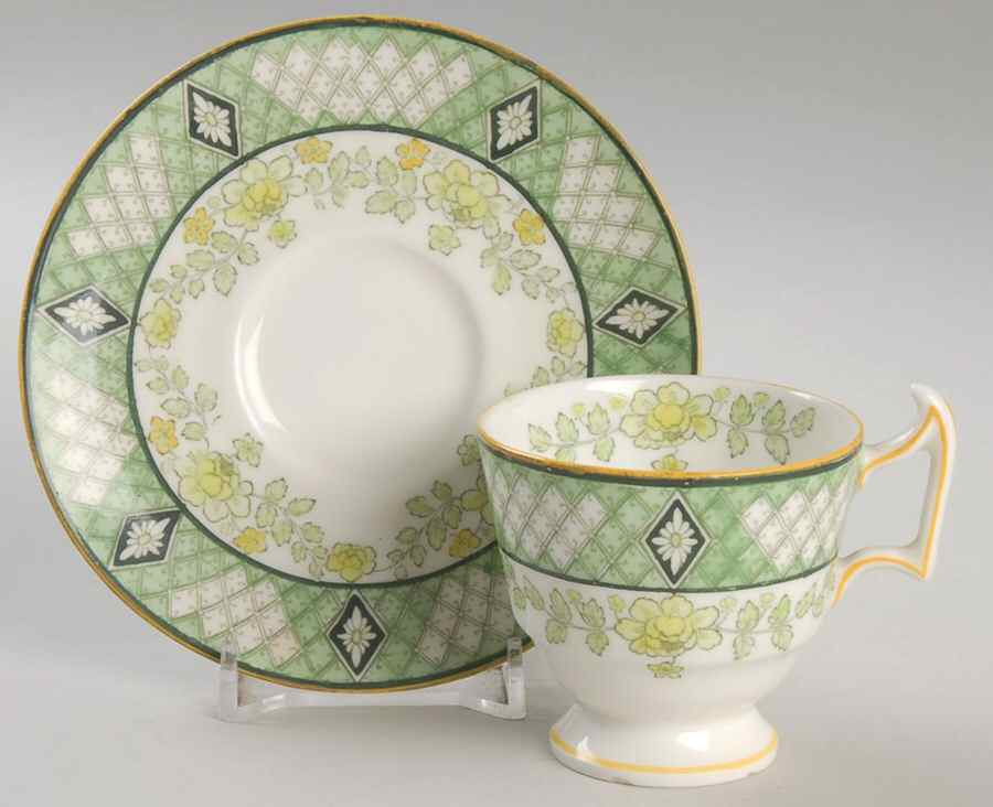 H3 Footed Demitasse Cup & Saucer Set by Royal Doulton-1