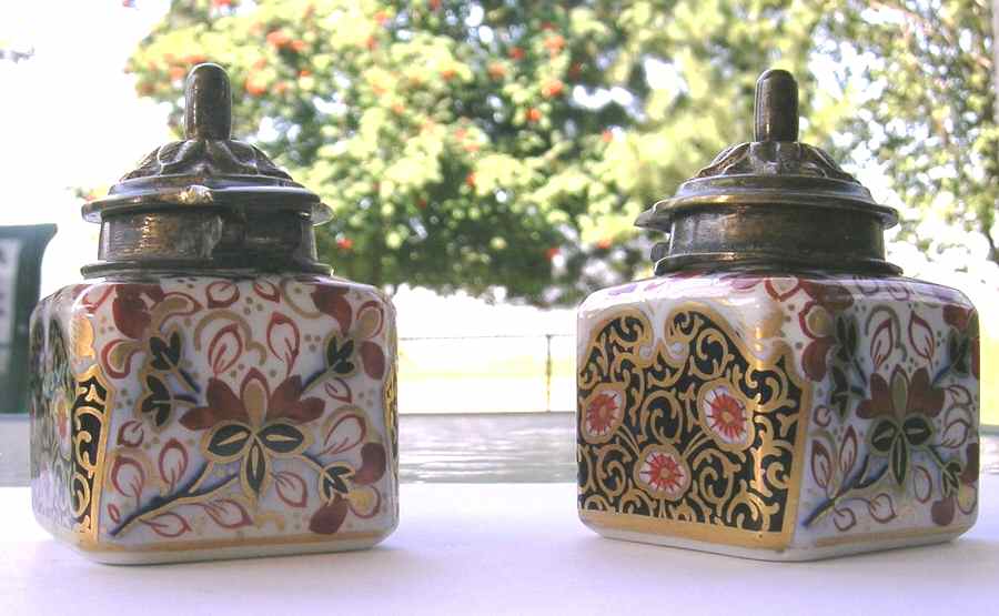 1445 Ink Well & Lid by Royal Doulton-1