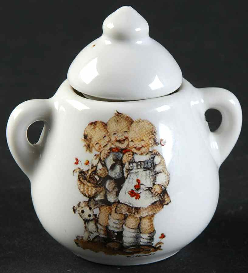 Follow the Leader Toy Sugar Bowl & Lid by Reutter Porzellan-1