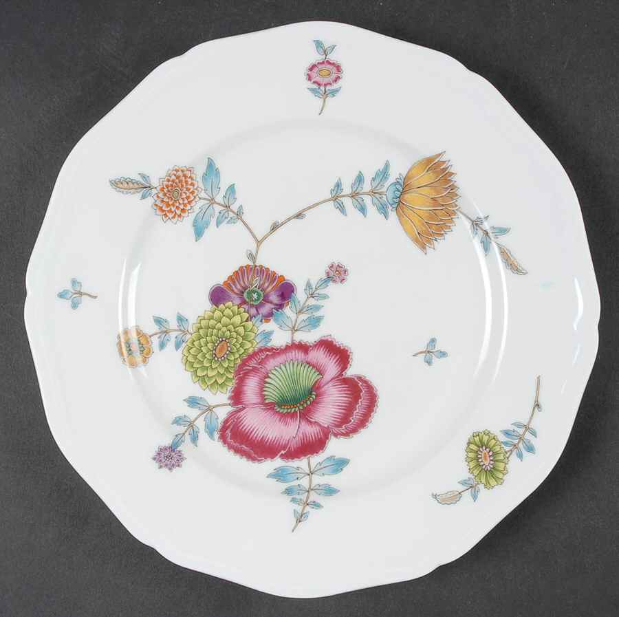 Anemones Luncheon Plate by Raynaud-1