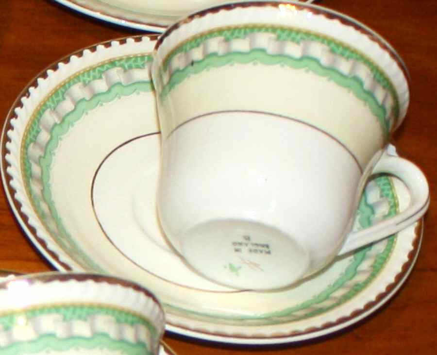 RID88 Flat Cup & Saucer Set by Ridgway (Ridgways)-1