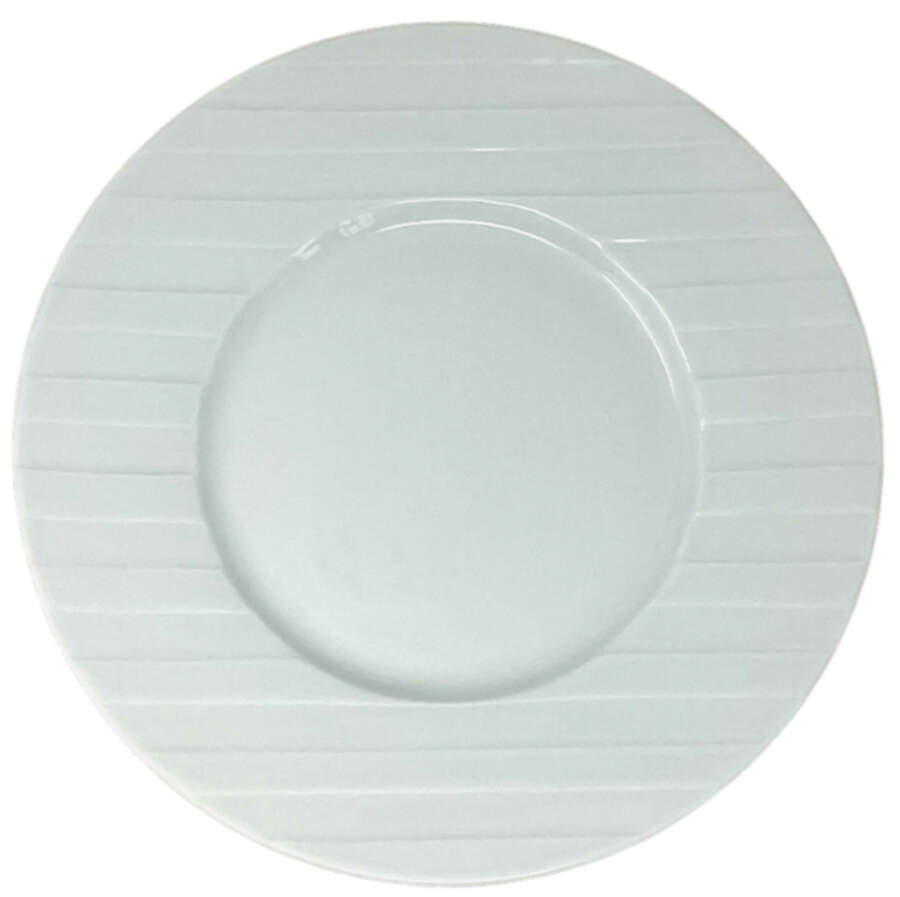 Saturne White Salad/Dessert Plate by Royal Limoges-1