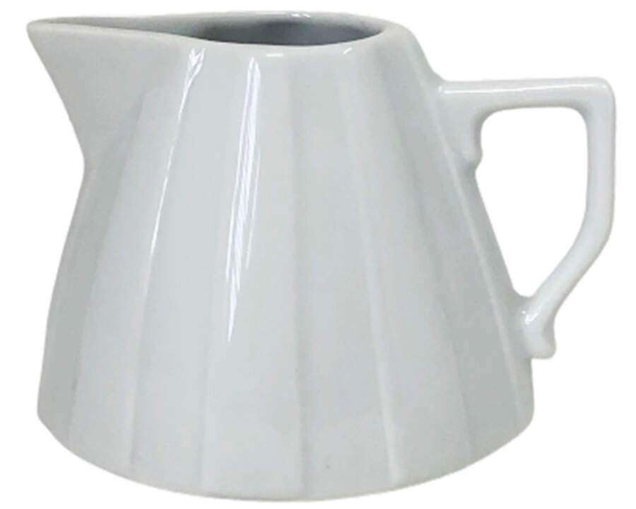 Saturne White Creamer by Royal Limoges-1