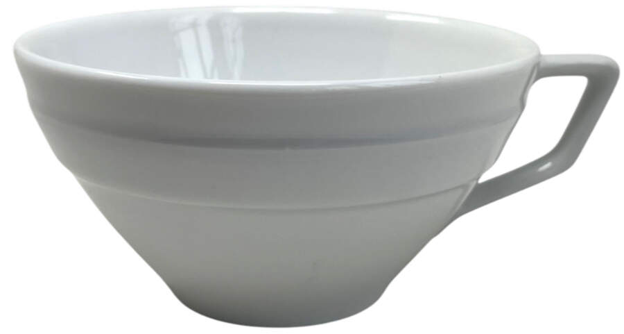 Saturne White Breakfast Cup by Royal Limoges-1