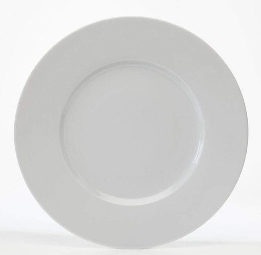 Recamier White Service Plate (Charger) by Royal Limoges-1