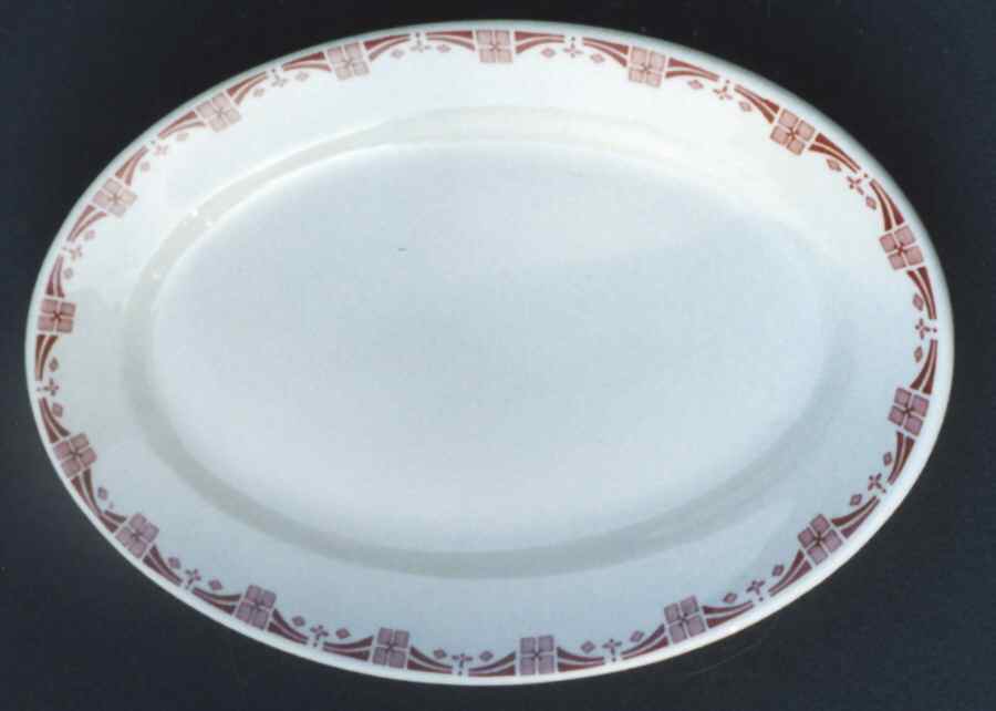 ROJ280 11" Oval Serving Platter by Royal Jackson-1