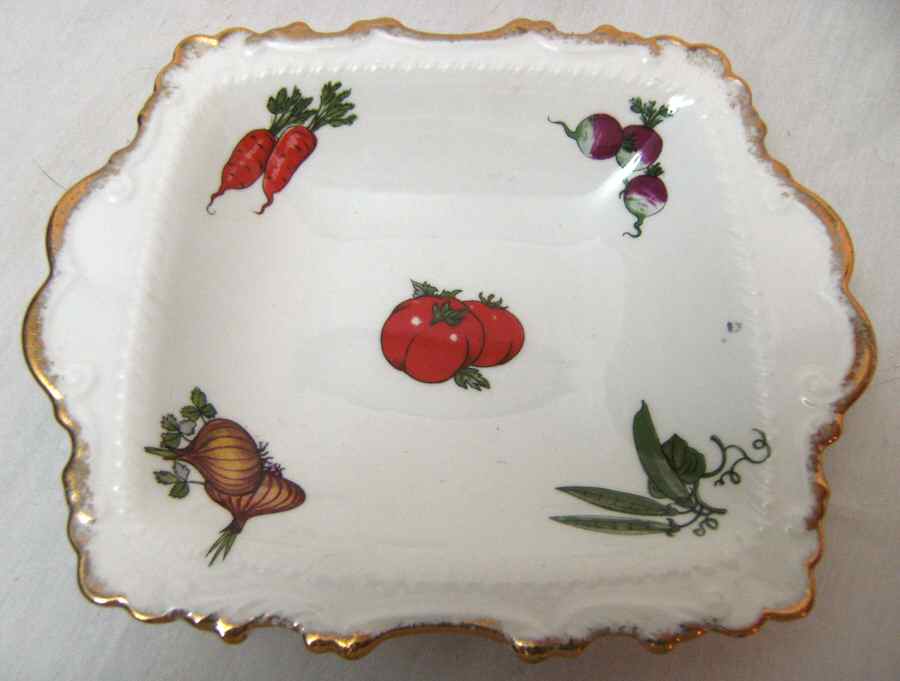 Morning Star (Vegetables) 7" Rectangular Sweet Meat by Royal Albert-1