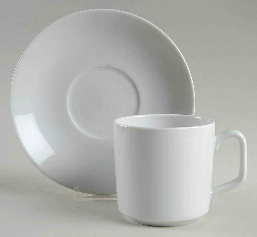 R6L23 Flat Cup & Saucer Set by Royal Limoges-1