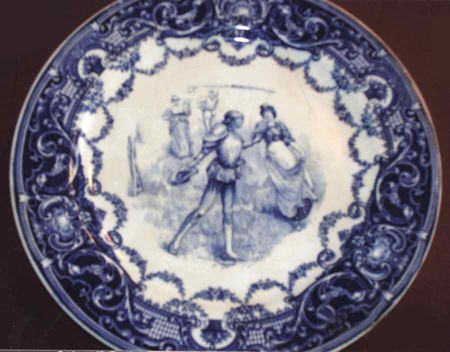 Shakespeare A Dinner Plate by Royal Doulton-1