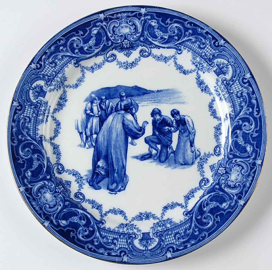 Shakespeare A Dinner Plate by Royal Doulton-1