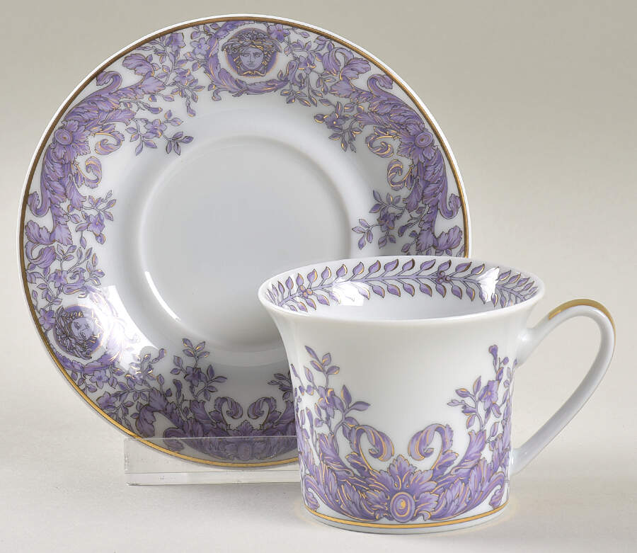 Le Grand Divertissement Flat Demitasse Cup & Saucer Set by Rosenthal - Continental-1