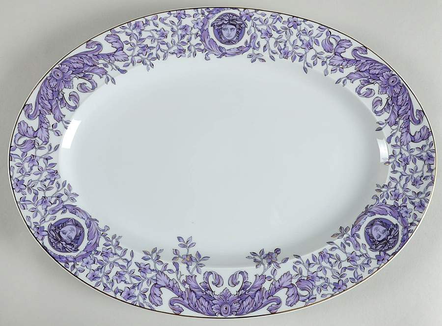 Le Grand Divertissement 15" Oval Serving Platter by Rosenthal - Continental-1