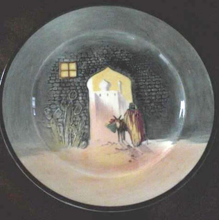 Moorish Gateway Salad Plate by Royal Doulton-1