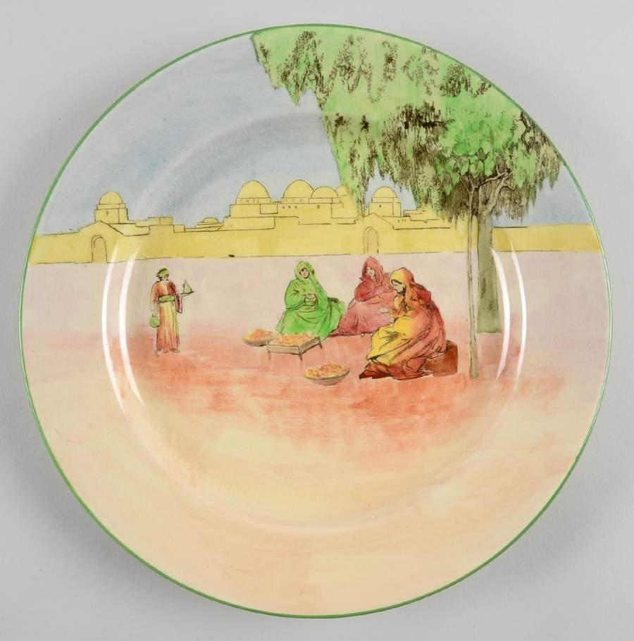Moorish Gateway Luncheon Plate by Royal Doulton-1