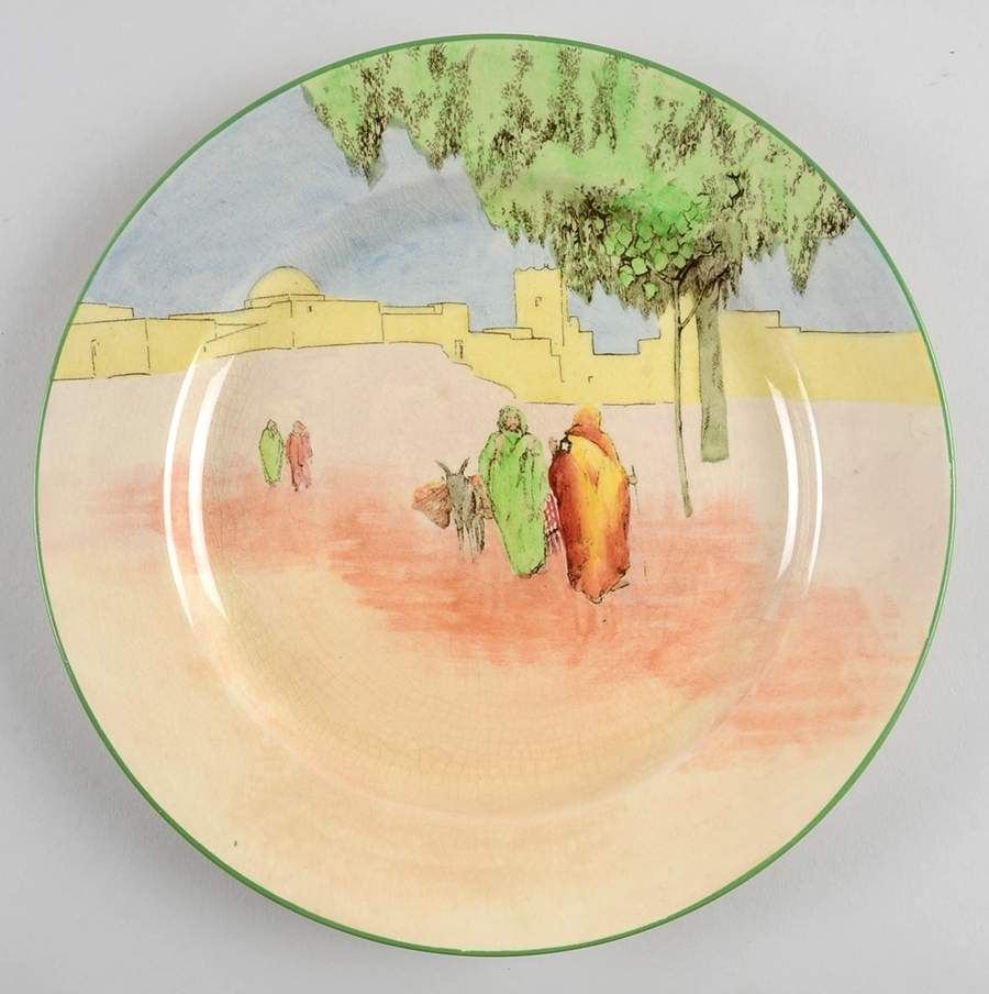 Moorish Gateway Luncheon Plate by Royal Doulton-1