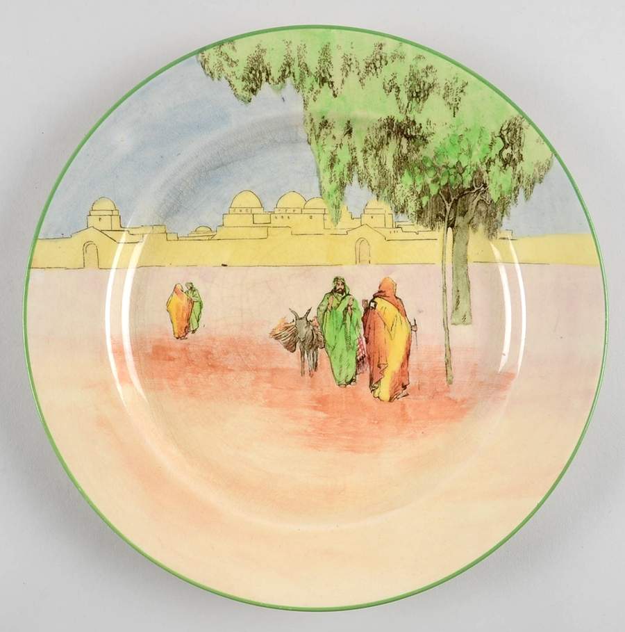 Moorish Gateway Luncheon Plate by Royal Doulton-1