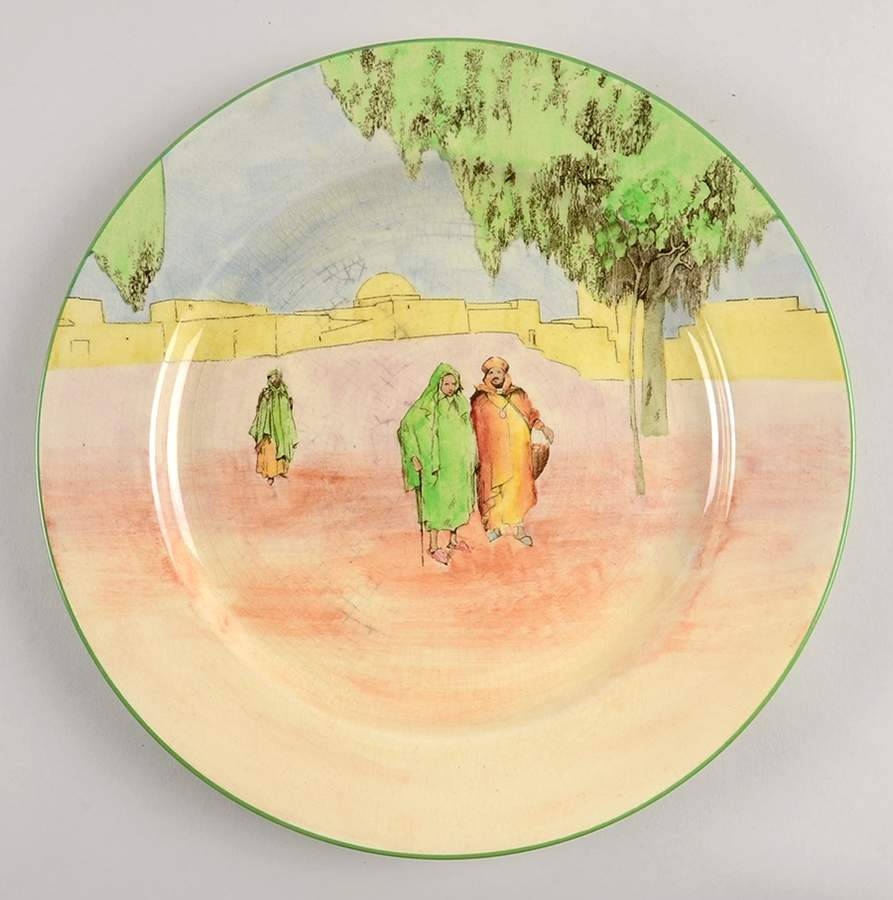 Moorish Gateway Dinner Plate by Royal Doulton-1