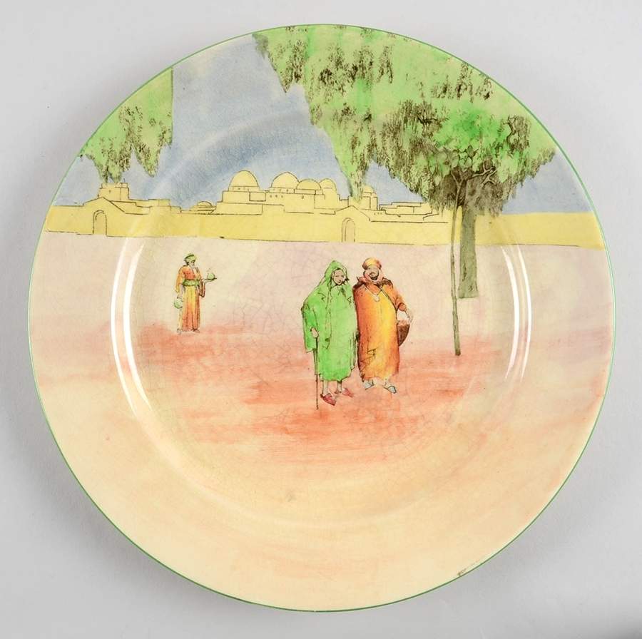 Moorish Gateway Dinner Plate by Royal Doulton-1