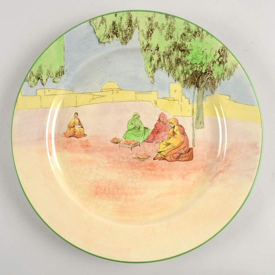 Moorish Gateway Dinner Plate by Royal Doulton-1