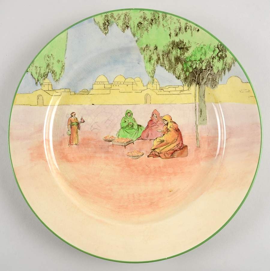 Moorish Gateway Dinner Plate by Royal Doulton-1