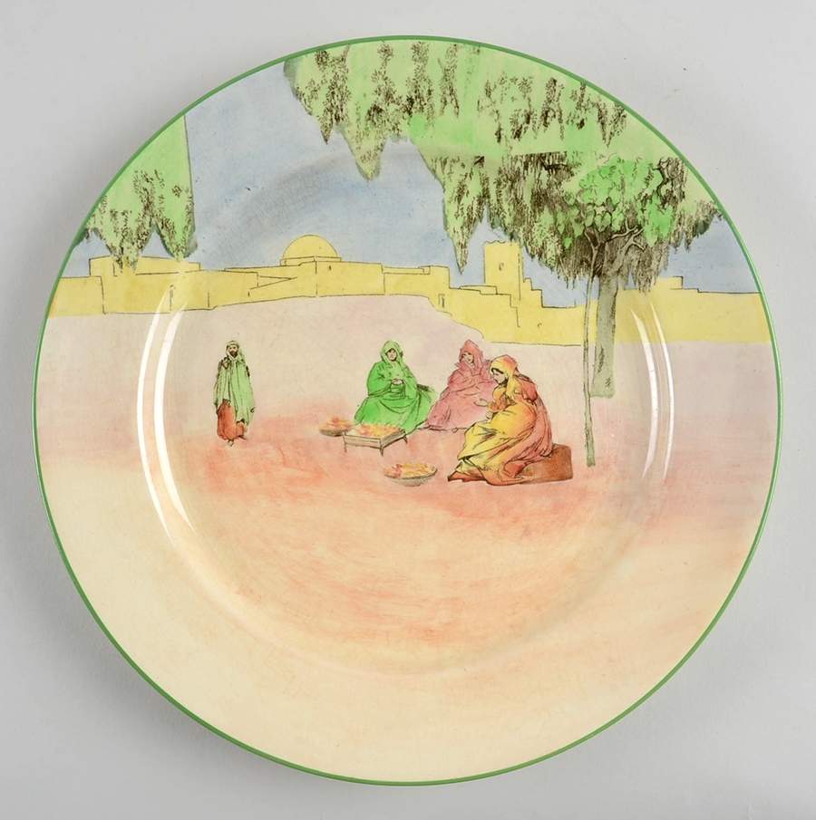 Moorish Gateway Dinner Plate by Royal Doulton-1