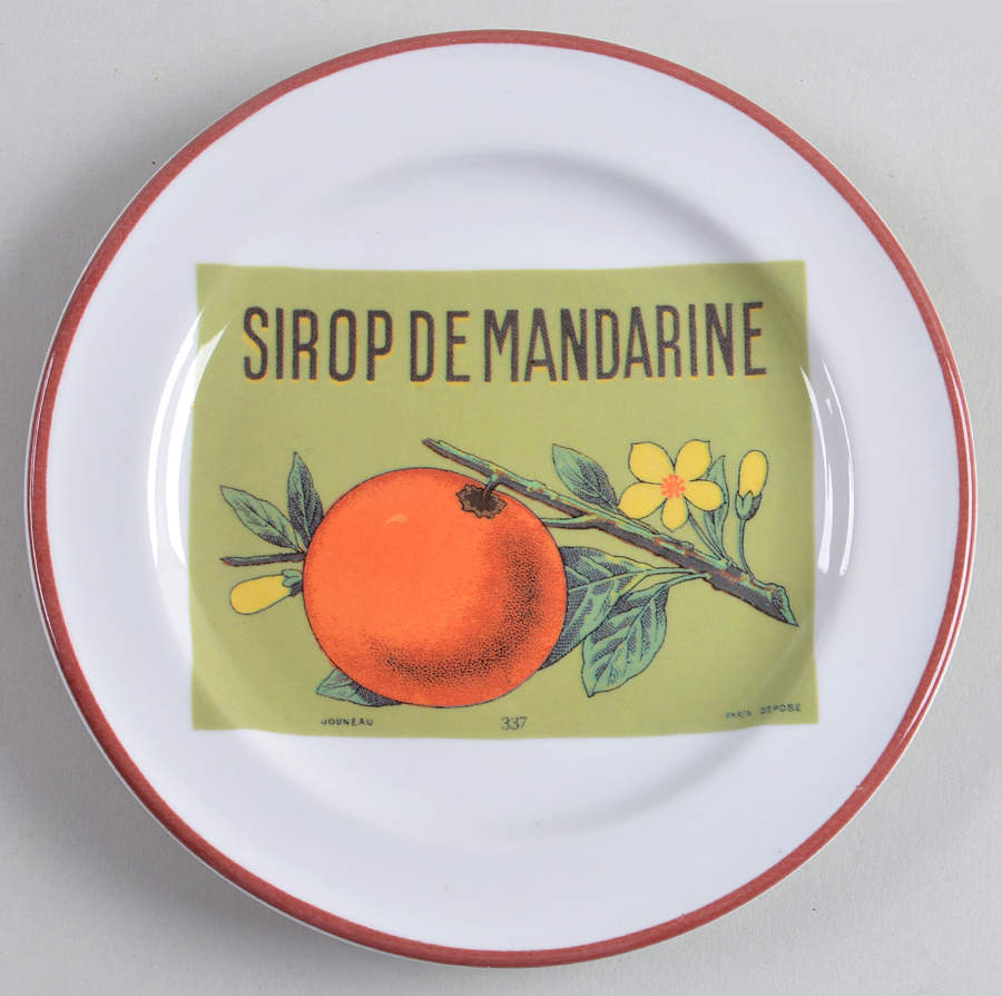Harvest Market Appetizer Plate by Rosanna-1