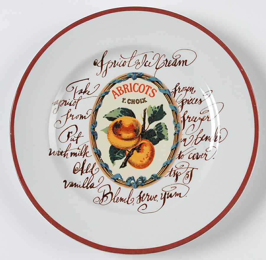 Harvest Market Salad Plate by Rosanna-1