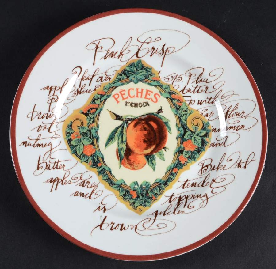 Harvest Market Salad Plate by Rosanna-1