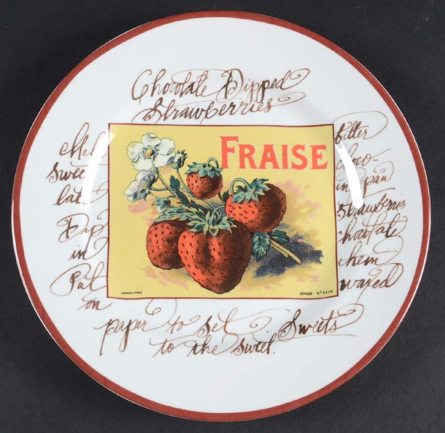 Harvest Market Salad Plate by Rosanna-1
