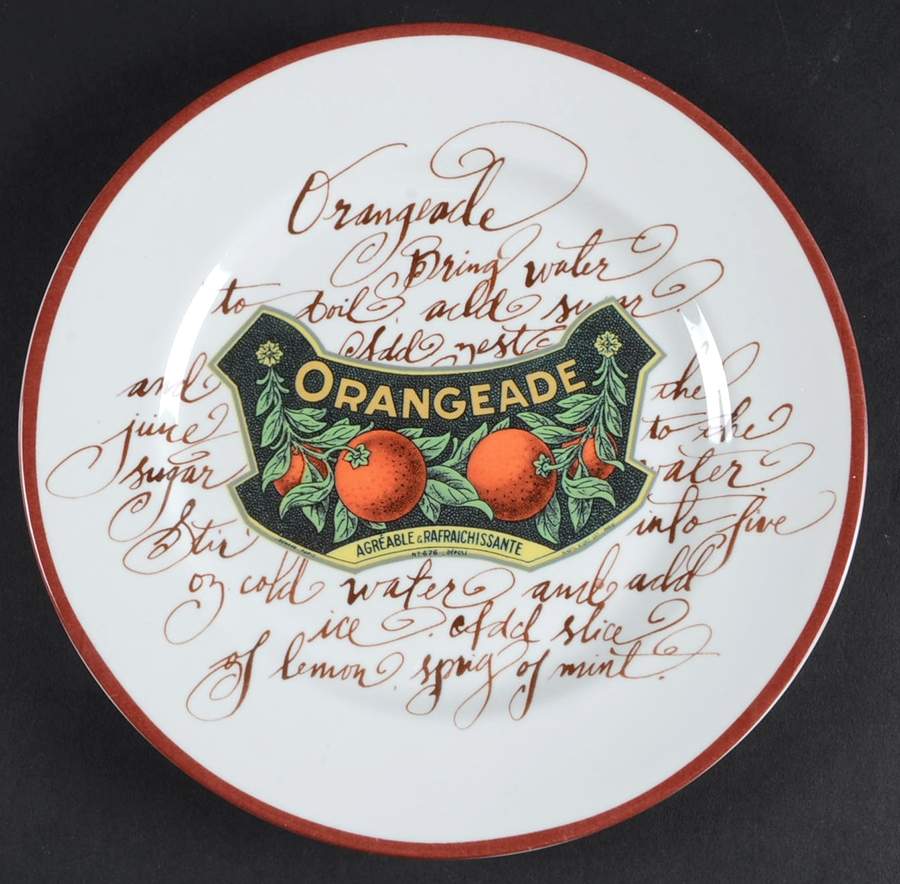 Harvest Market Salad Plate by Rosanna-1