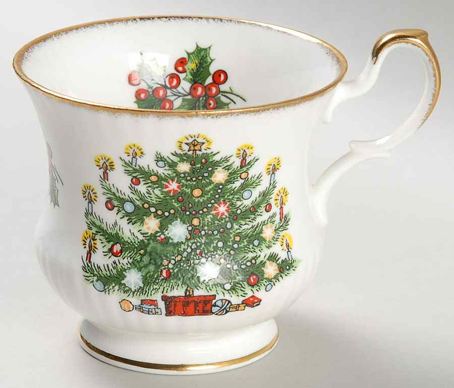Christmas Tree Footed Cup by Rosina-Queens-1