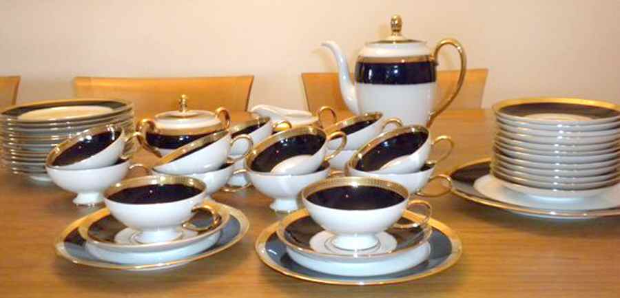 R2714 Footed Cup & Saucer Set by Rosenthal - Continental-1