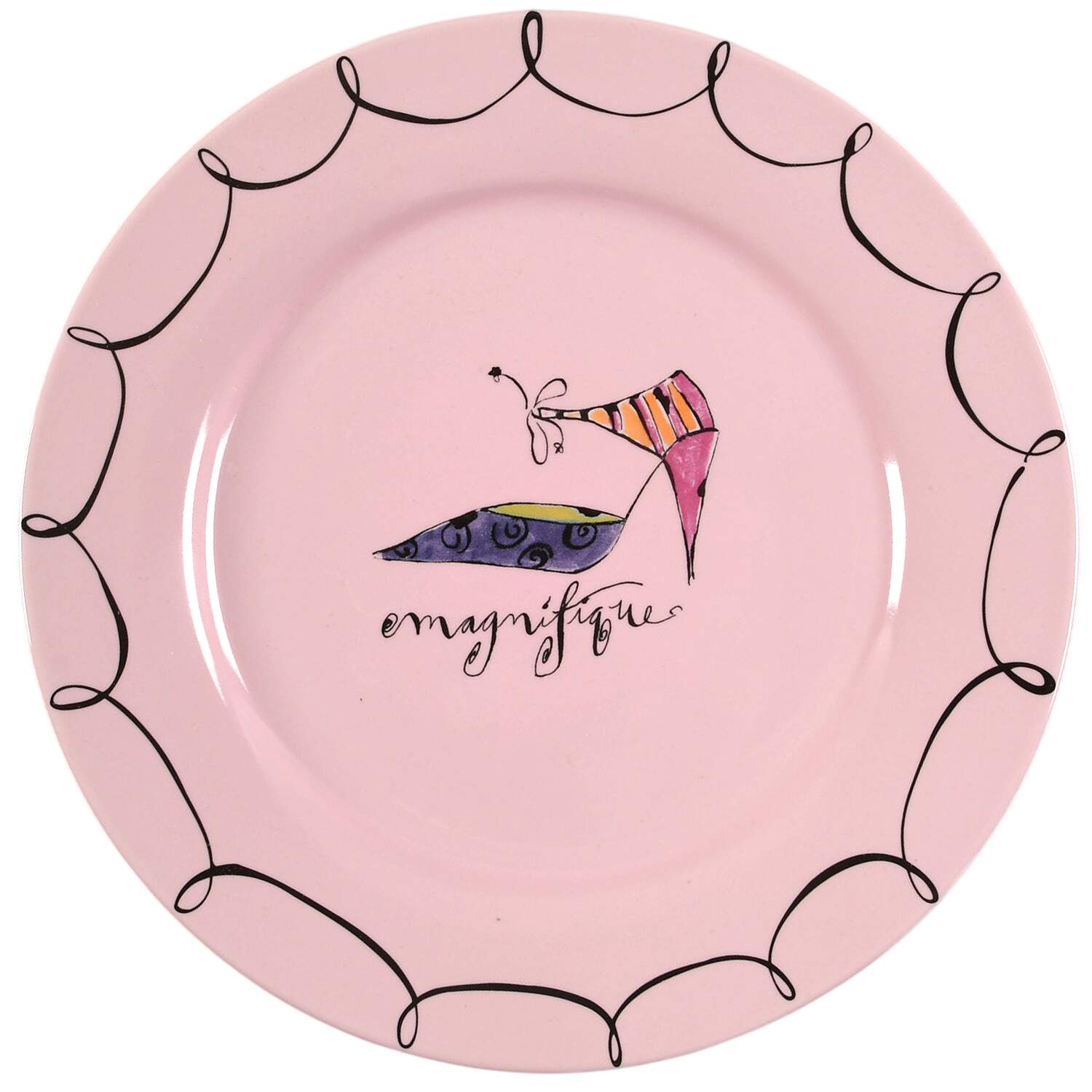 RNC42 Dessert/Pie Plate by Rosanna-1