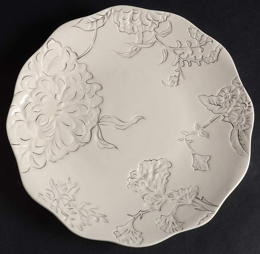 Edie Rose Hydrangea Collection Salad Plate by Rachel Bilson-1