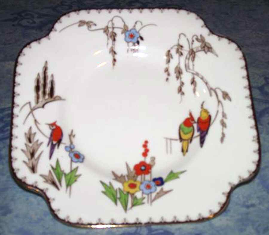 5398 Square Cake Plate by Royal Grafton-1