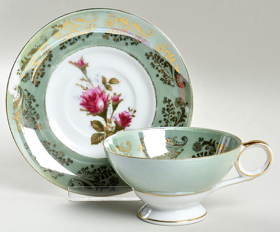 RSY41 Footed Cup & Saucer Set by Royal Sealy-1