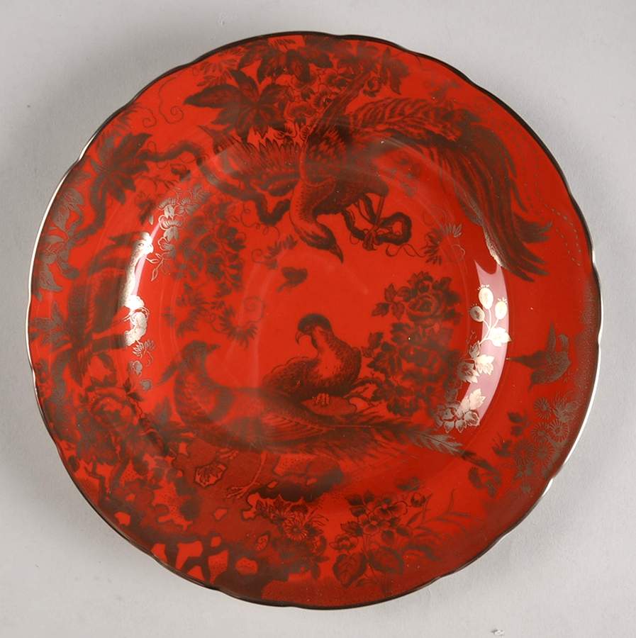 Platinum Aves Accent Salad Plate by Royal Crown Derby-1