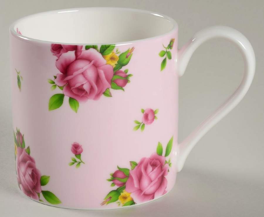 New Country Roses Pink Mug by Royal Albert-1