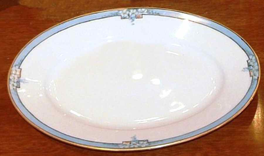 R2252 11" Oval Serving Platter by Rosenthal - Continental-1