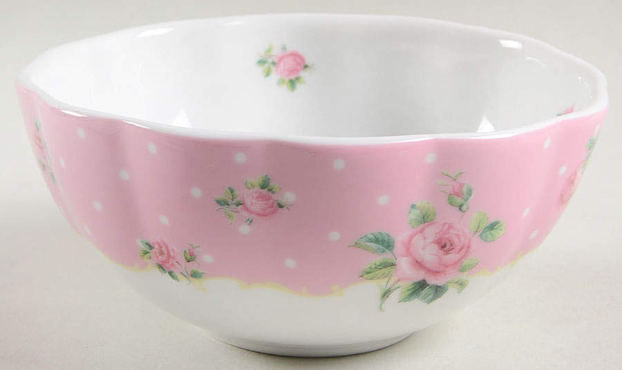 New Country Roses White 6" Mixing Bowl by Royal Albert-1