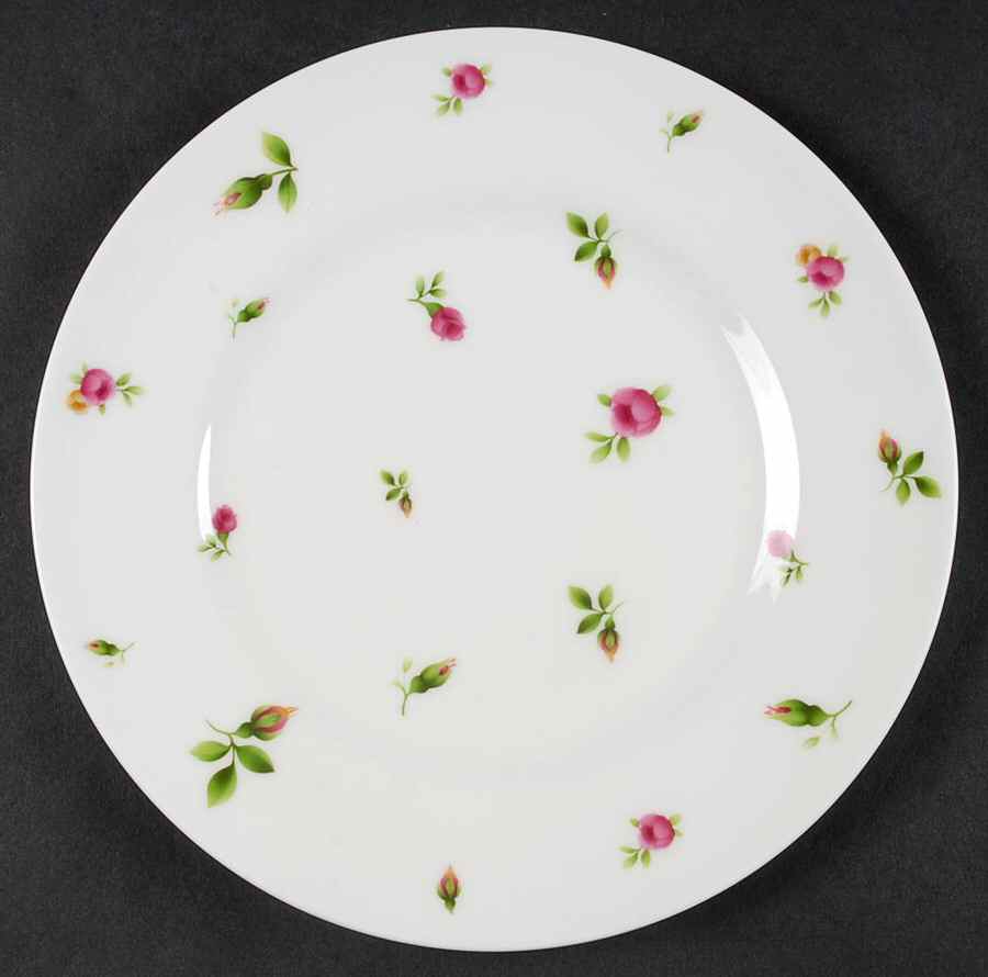 New Country Roses White Salad Plate by Royal Albert-1