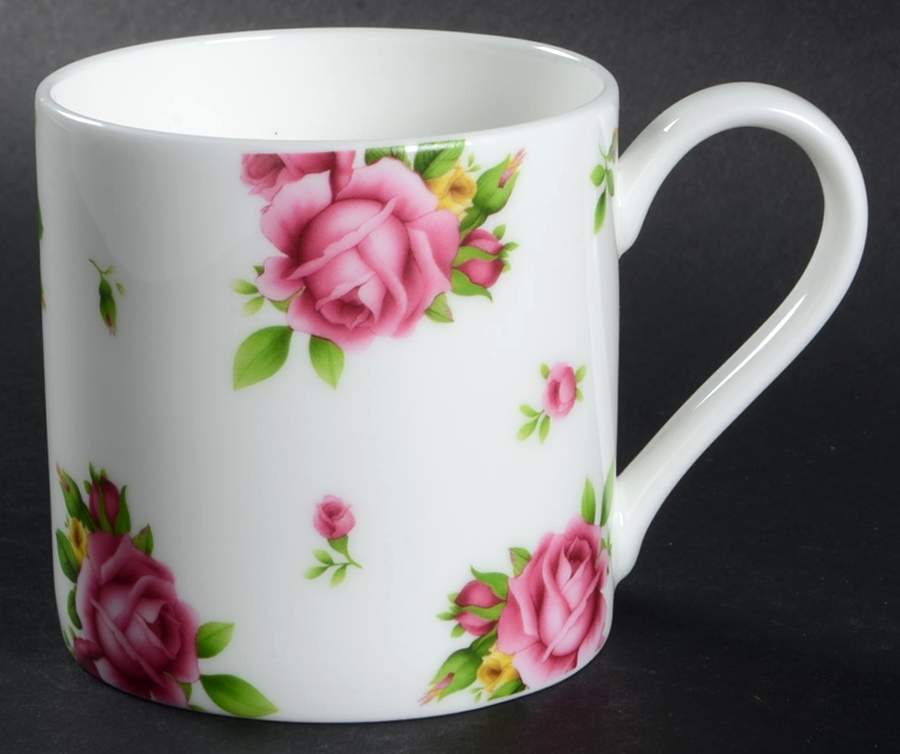 New Country Roses White Mug by Royal Albert-1