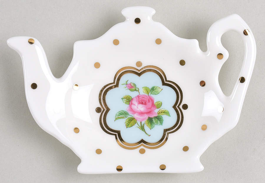Polka Rose Tea Bag Holder by Royal Albert-1
