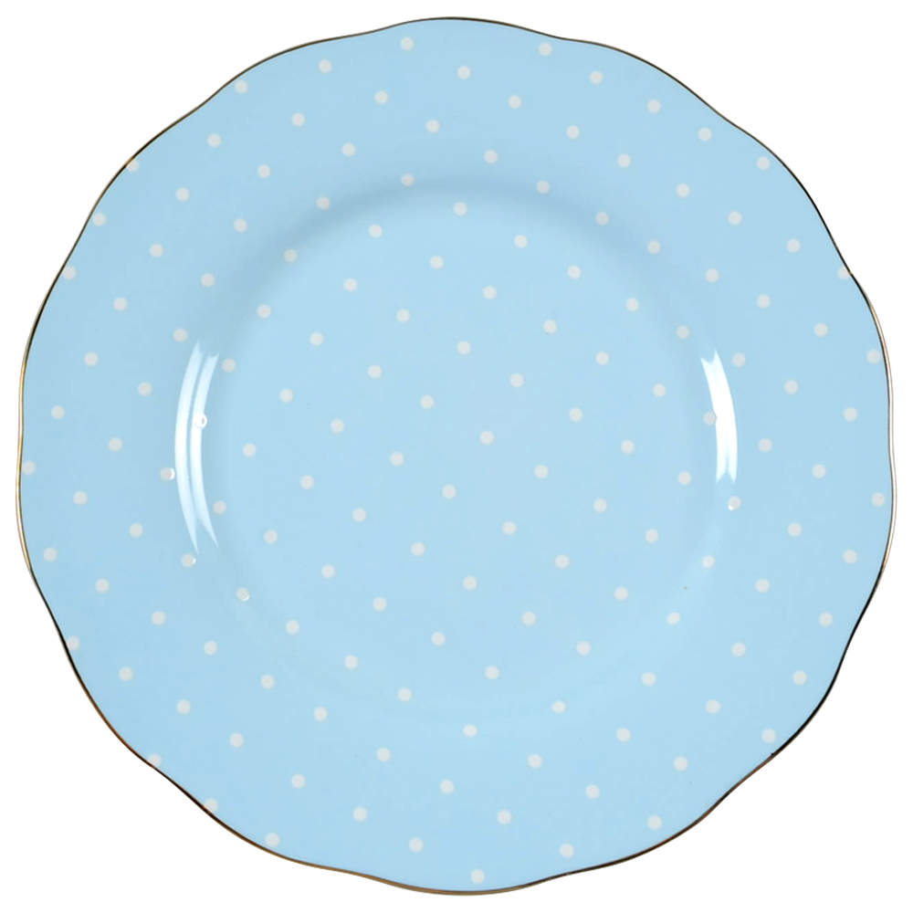 Polka Rose Salad Plate by Royal Albert-1