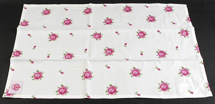 Polka Rose Tea Towel by Royal Albert-1