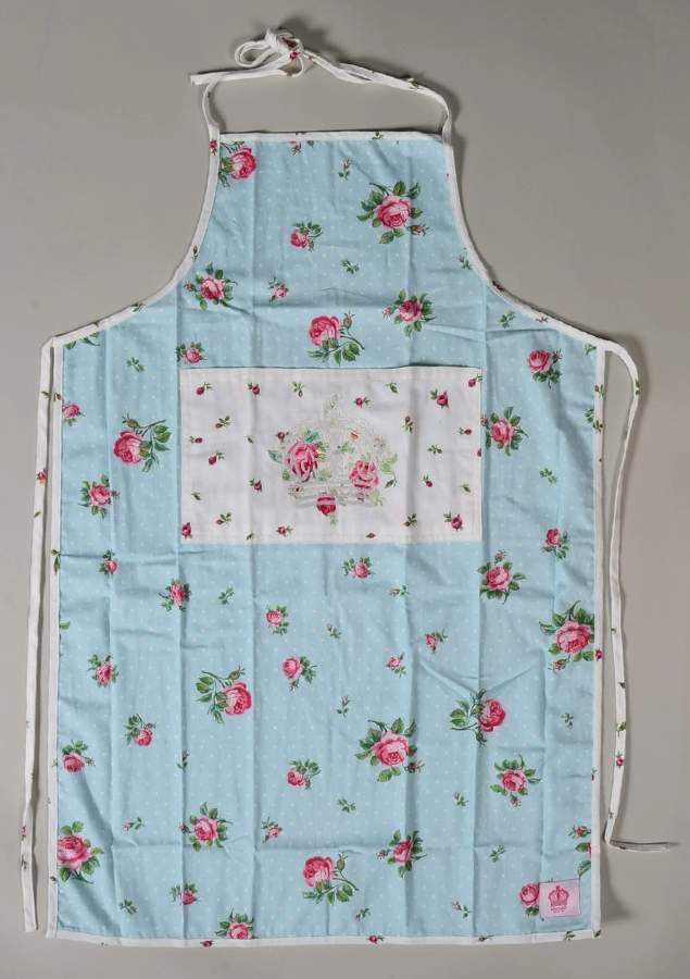 Polka Rose Cloth Kitchen Apron by Royal Albert-1