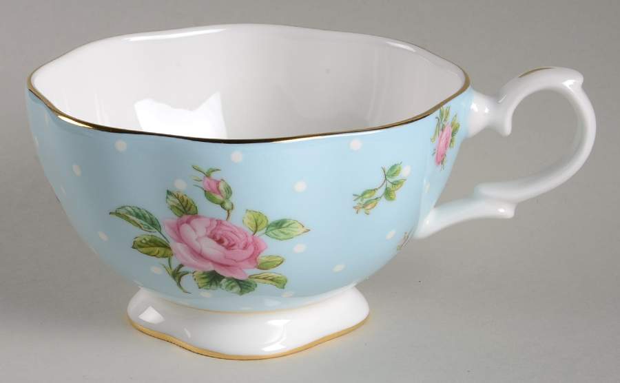 Polka Rose Cup for Tea for 1 by Royal Albert-1