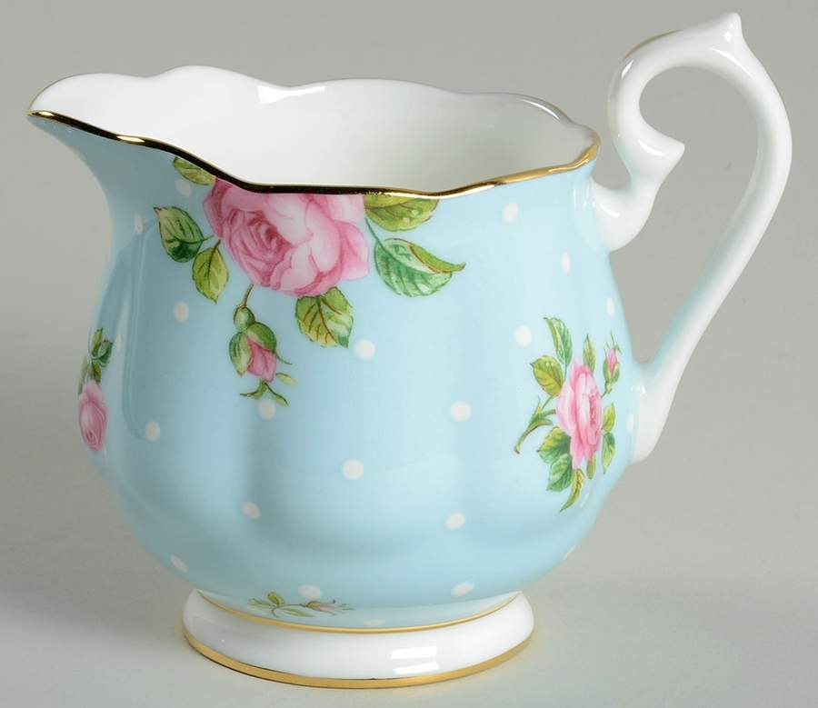 Polka Rose Creamer by Royal Albert-1