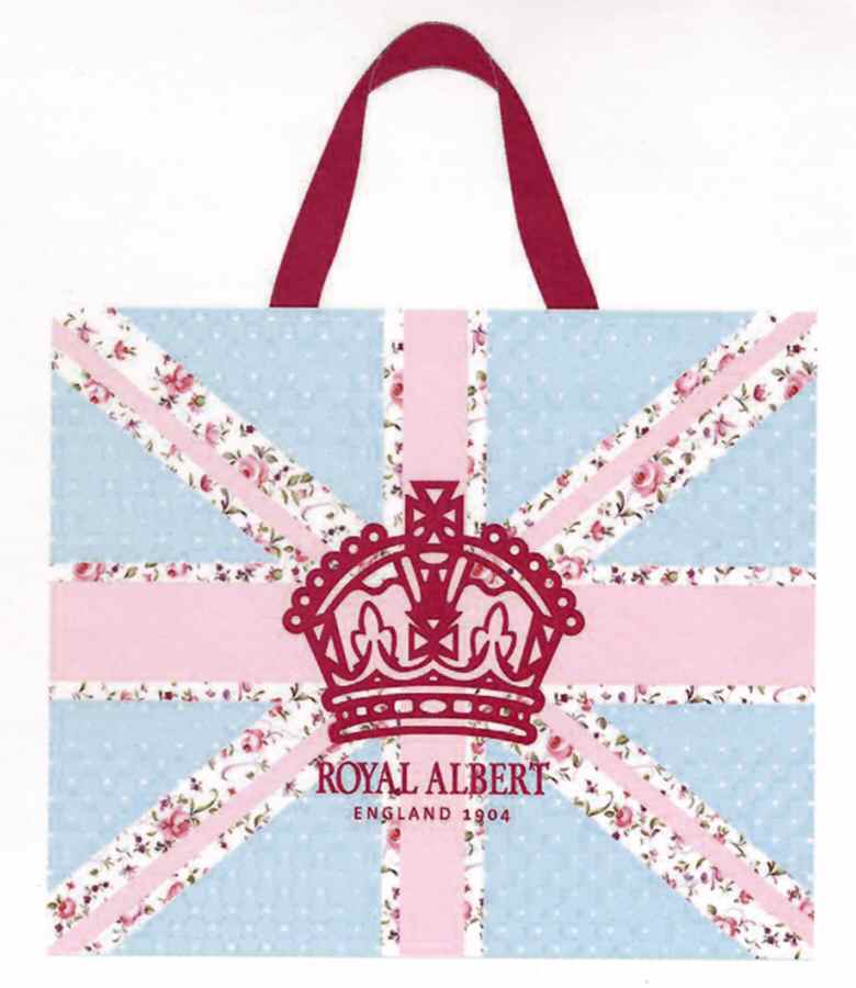 Polka Rose Large Cloth Tote Bag by Royal Albert-1