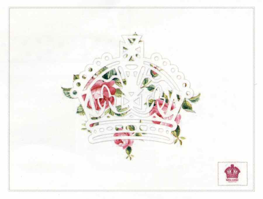 Polka Rose Chair Pad/Cushion by Royal Albert-1